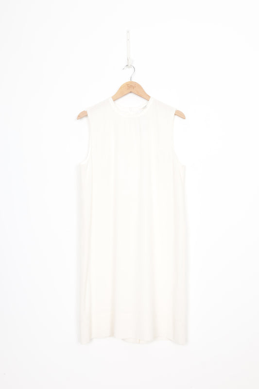 juliette hogan Womens Cream Dress Size 14