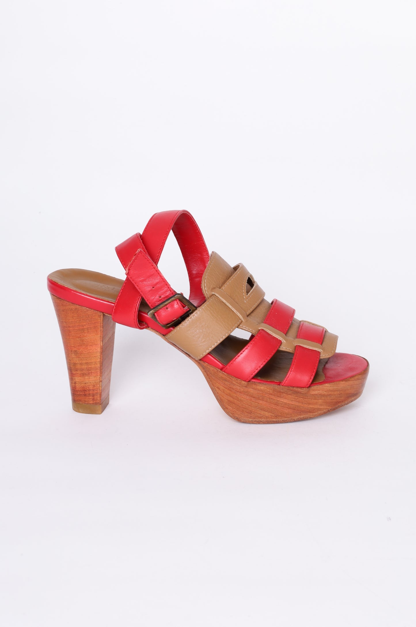 G&L for Kate Sylvester Womens Red Heels Size EU 39