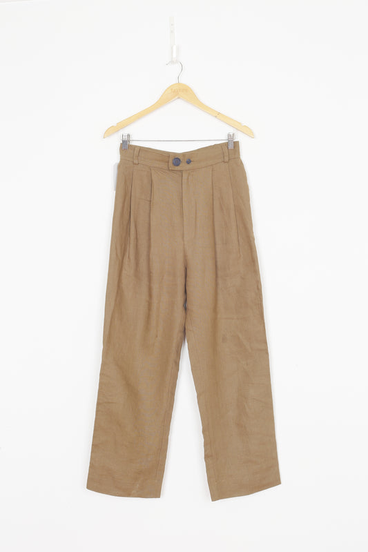 Miss Crabb Womens Brown Pants Size 8