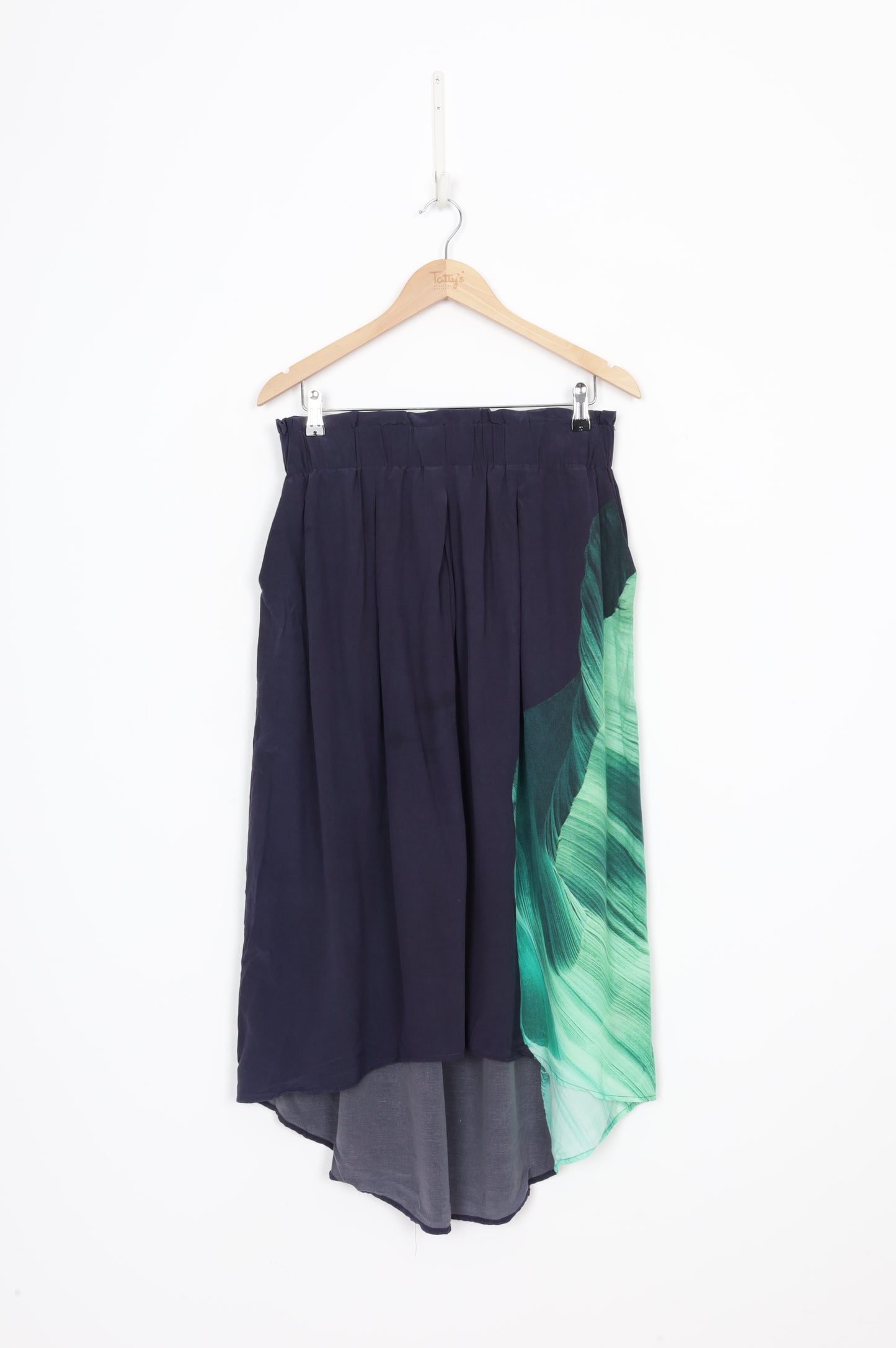 Elk Womens Blue Skirt Size 10