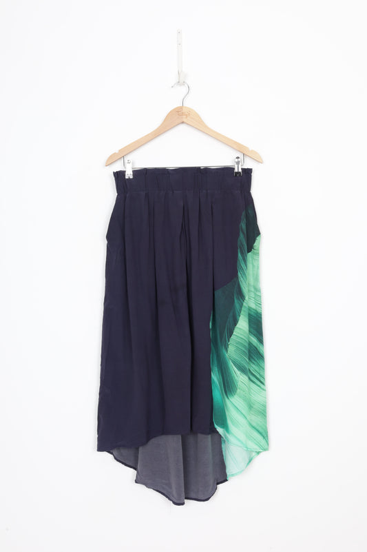 Elk Womens Blue Skirt Size 10