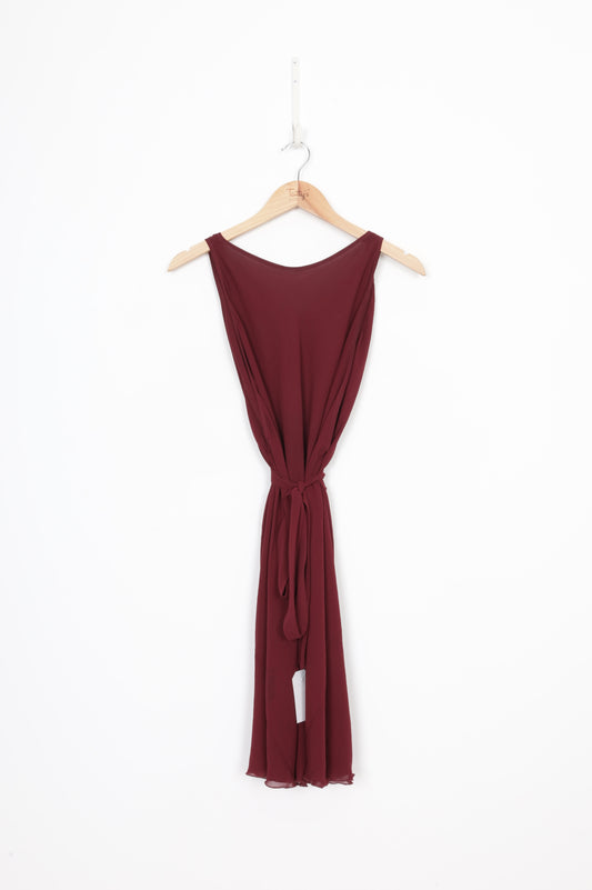 Miss Crabb Womens Red Dress Size N/S