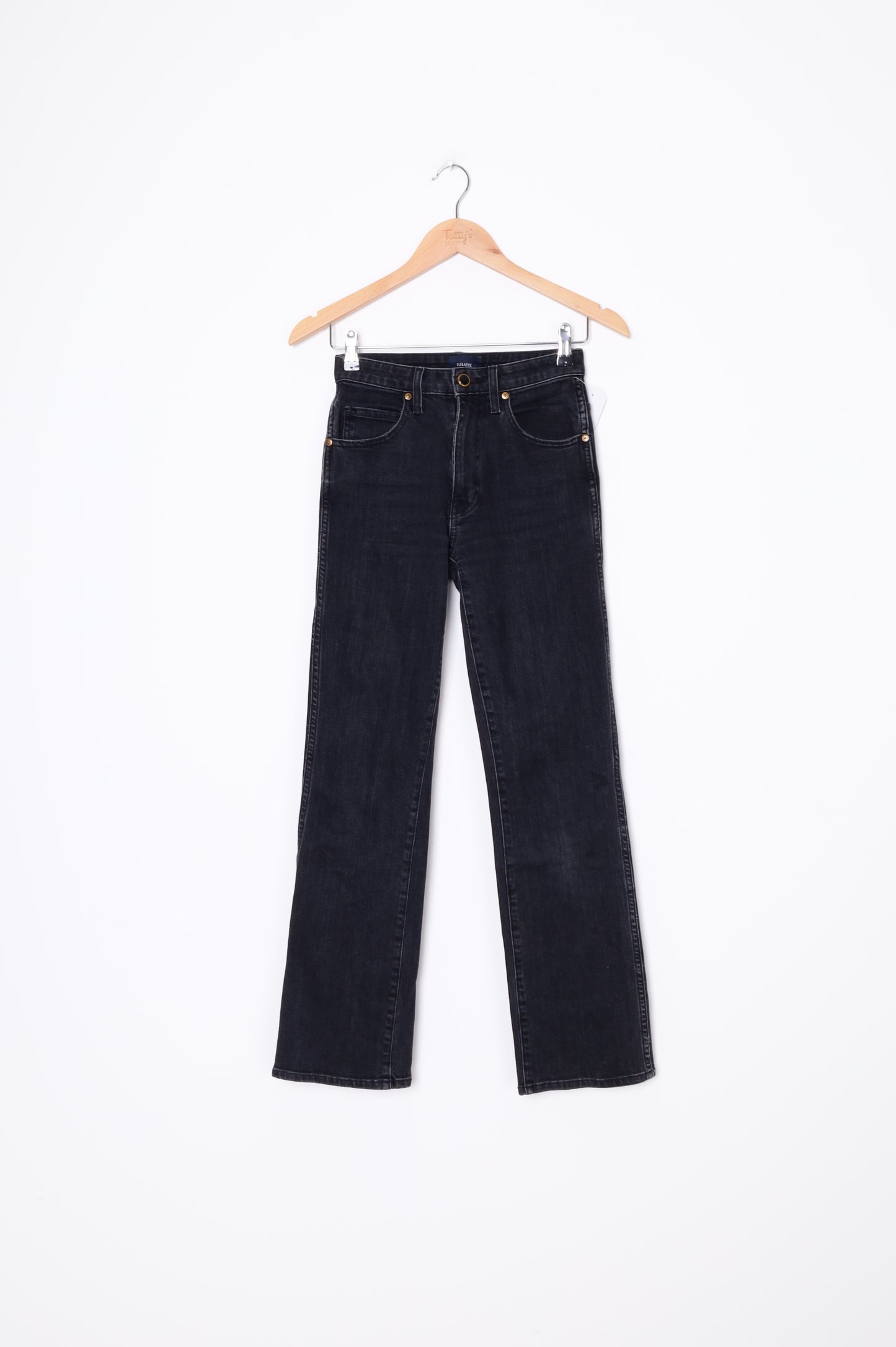 Khaite Womens Black Jeans Size W 24