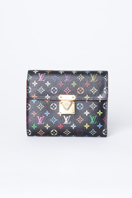 Louis Vuitton Womens Black Wallet Size O/S