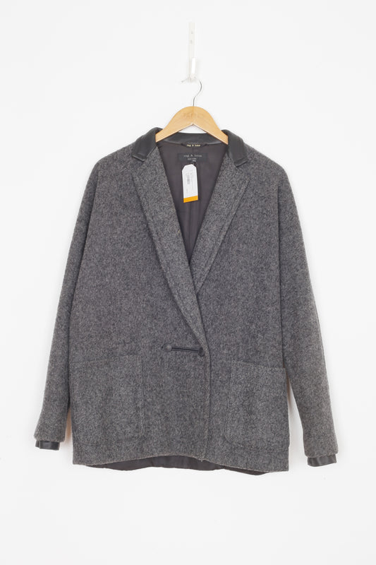 Rag & Bone Womens Grey Coat Size 2