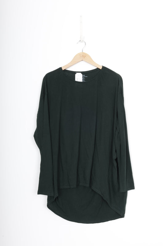 Kowtow Womens Green Top Size L