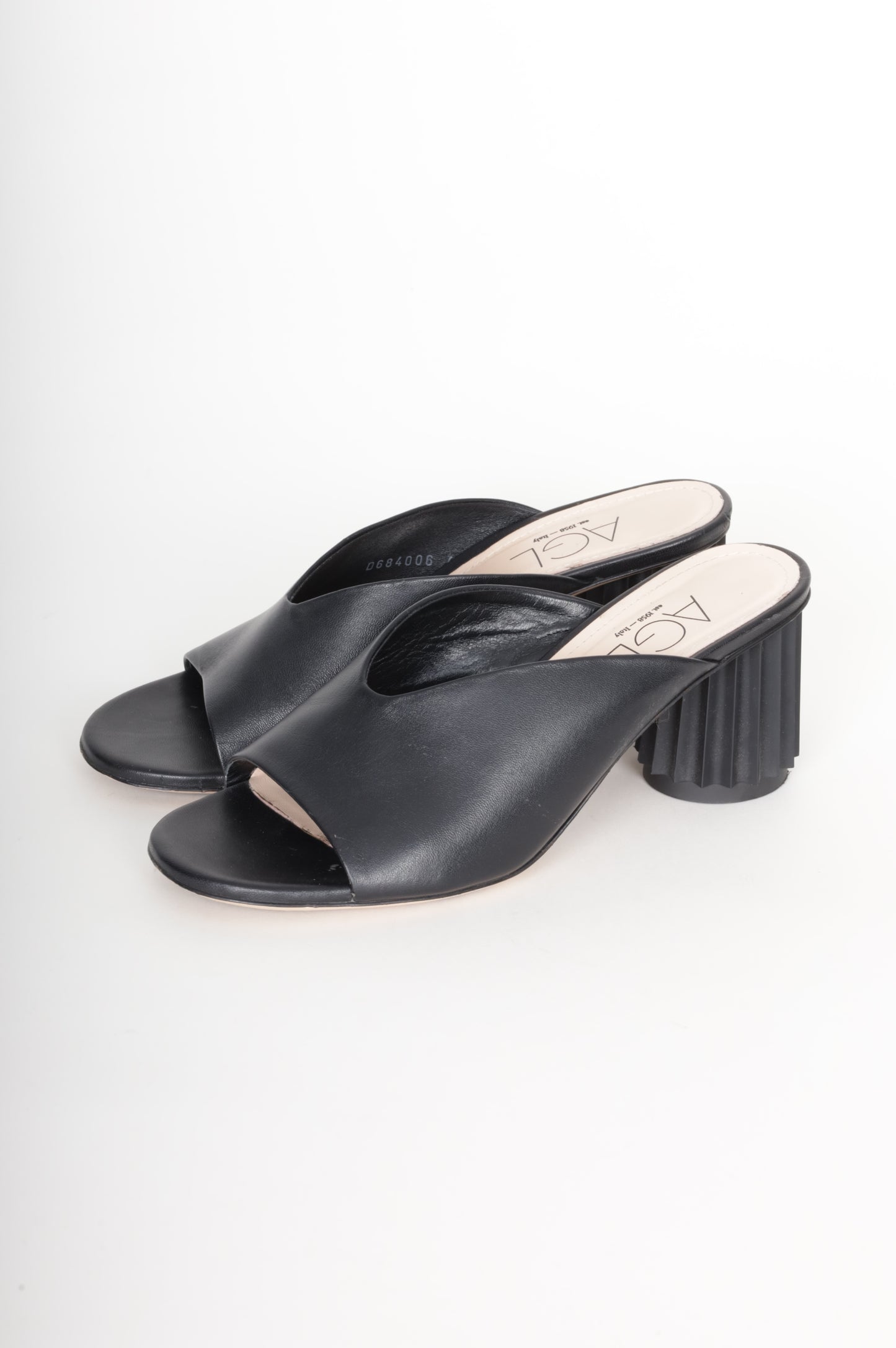 AGL Womens Black Heels Size EU 40