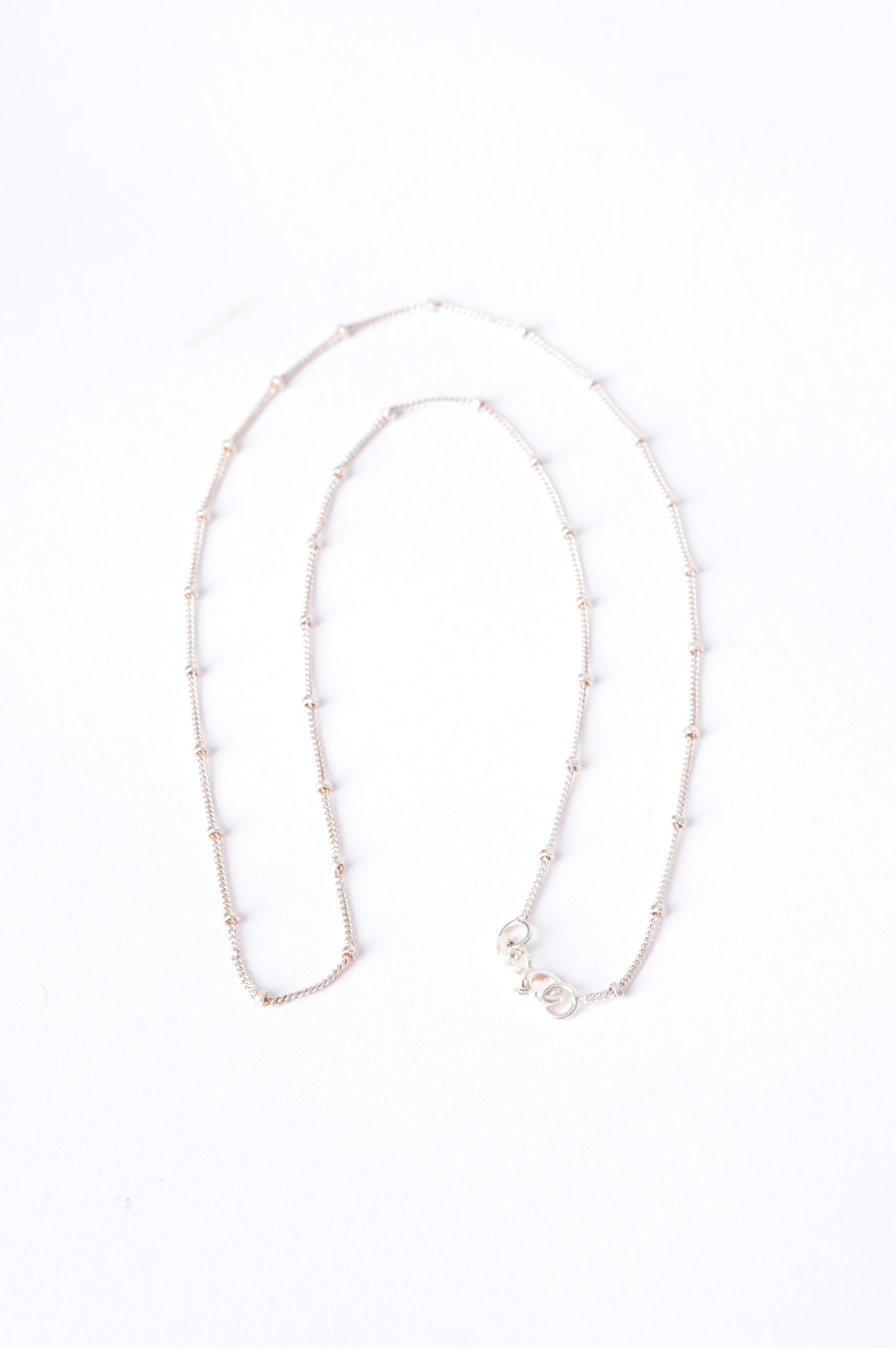 No Label Womens Silver Necklace Size O/S