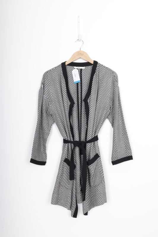 Ruby Womens Black Cardigan Size 8
