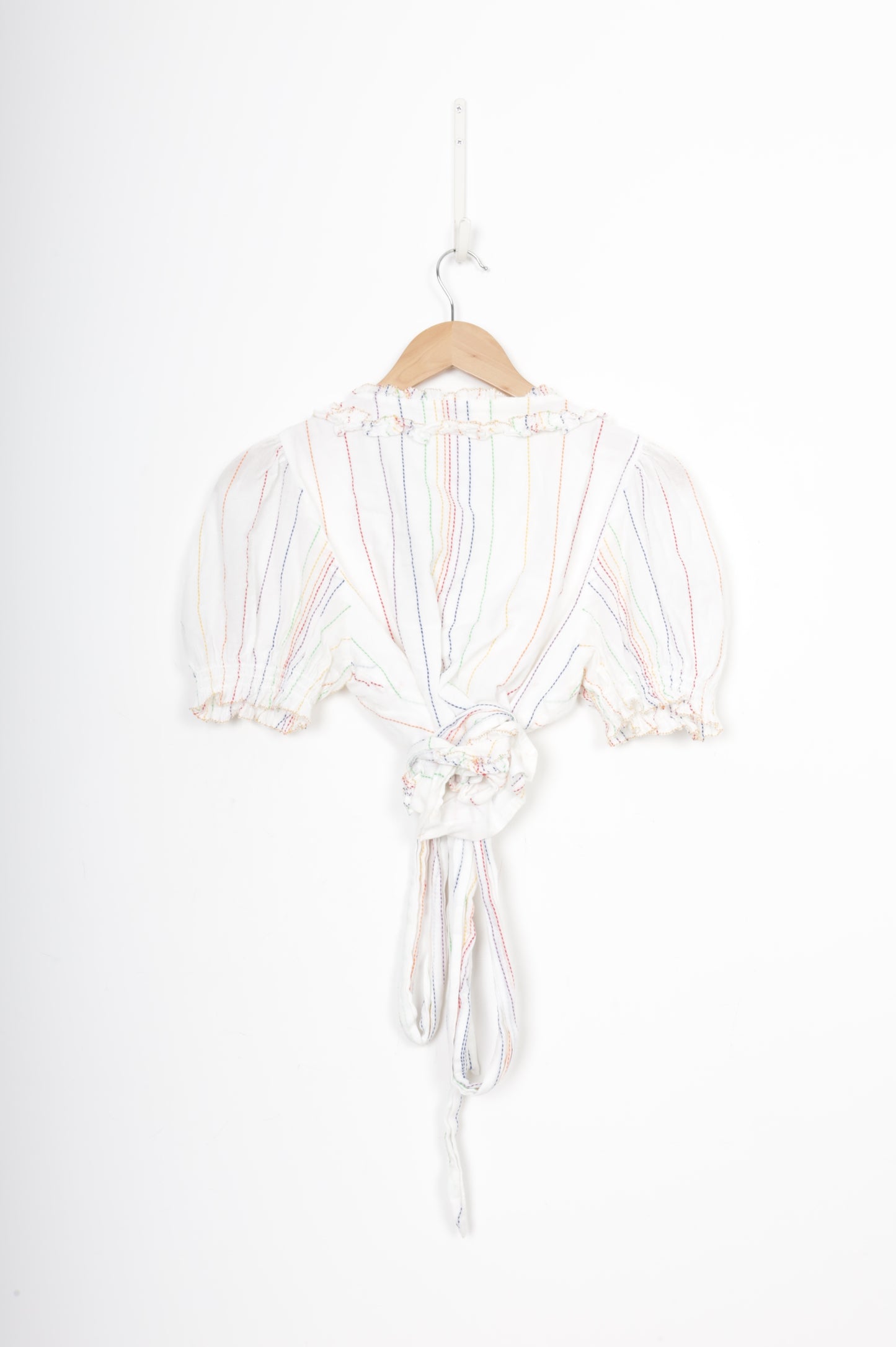 Steele Womens White Top Size M