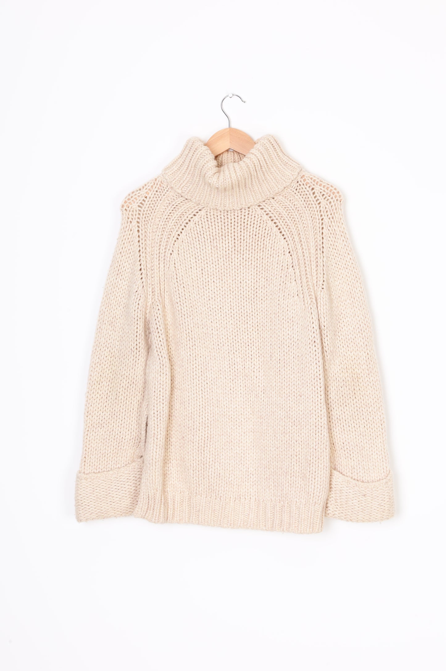 Ruby Womens Cream Jumper Size L