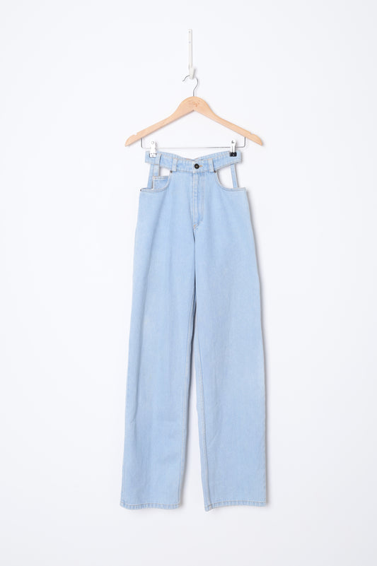 Y/Project Womens Blue Jeans Size W 34