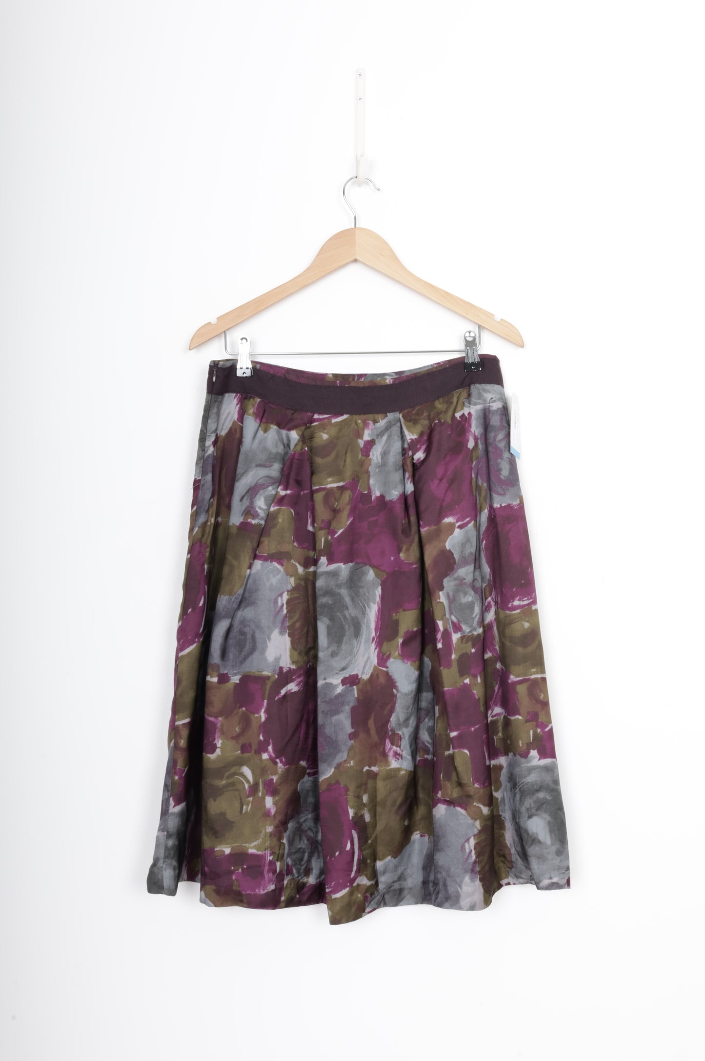 Veronika Maine Womens Purple Skirt Size 12