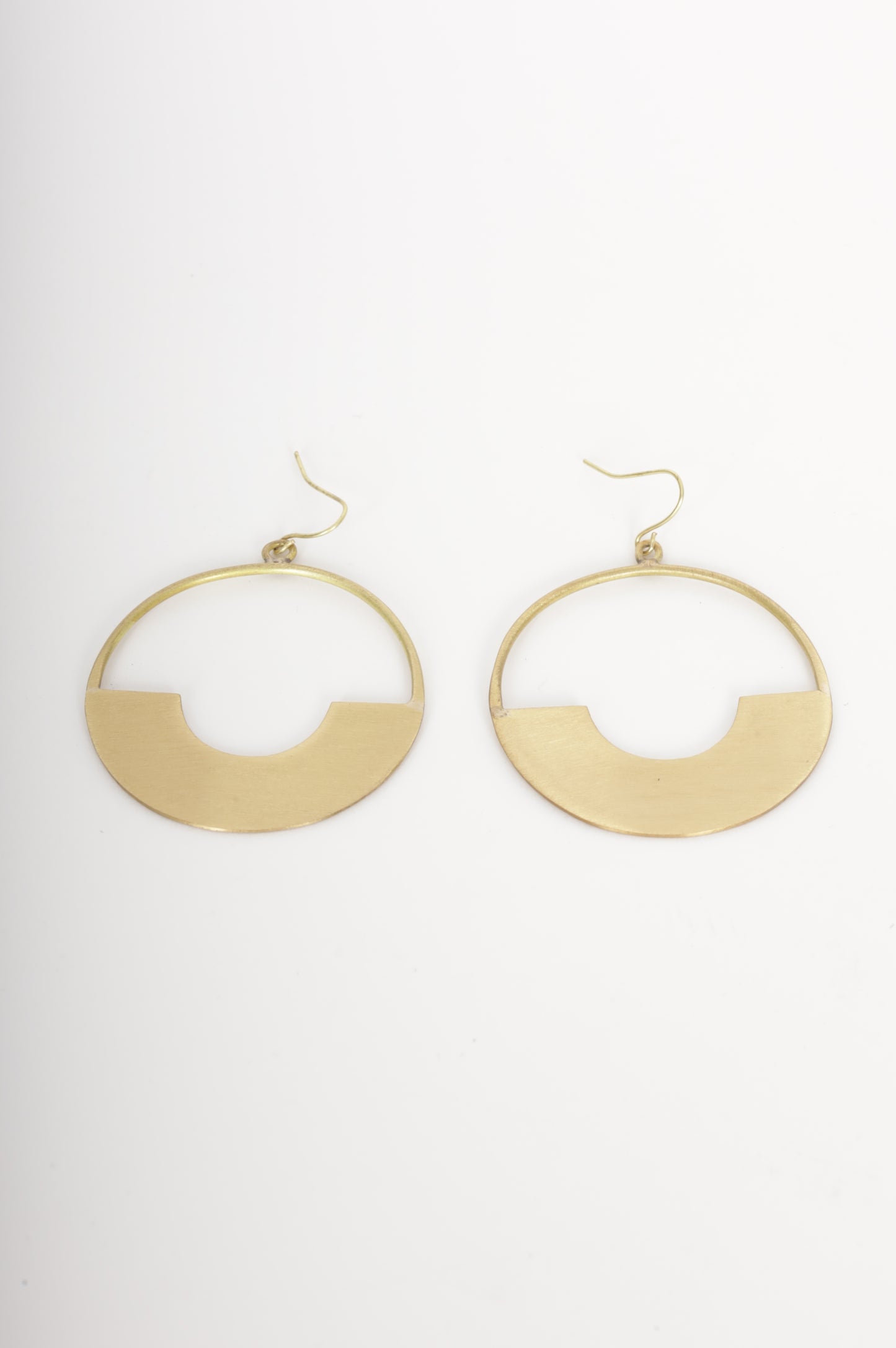 No Label Womens Metallic Earrings Size O/S