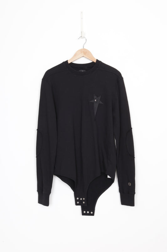 Rick Owens x Champion Womens Black Top Size L