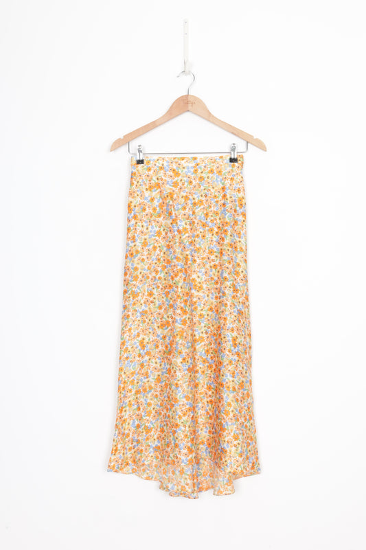 Bec + Bridge Womens Orange Skirt Size 6