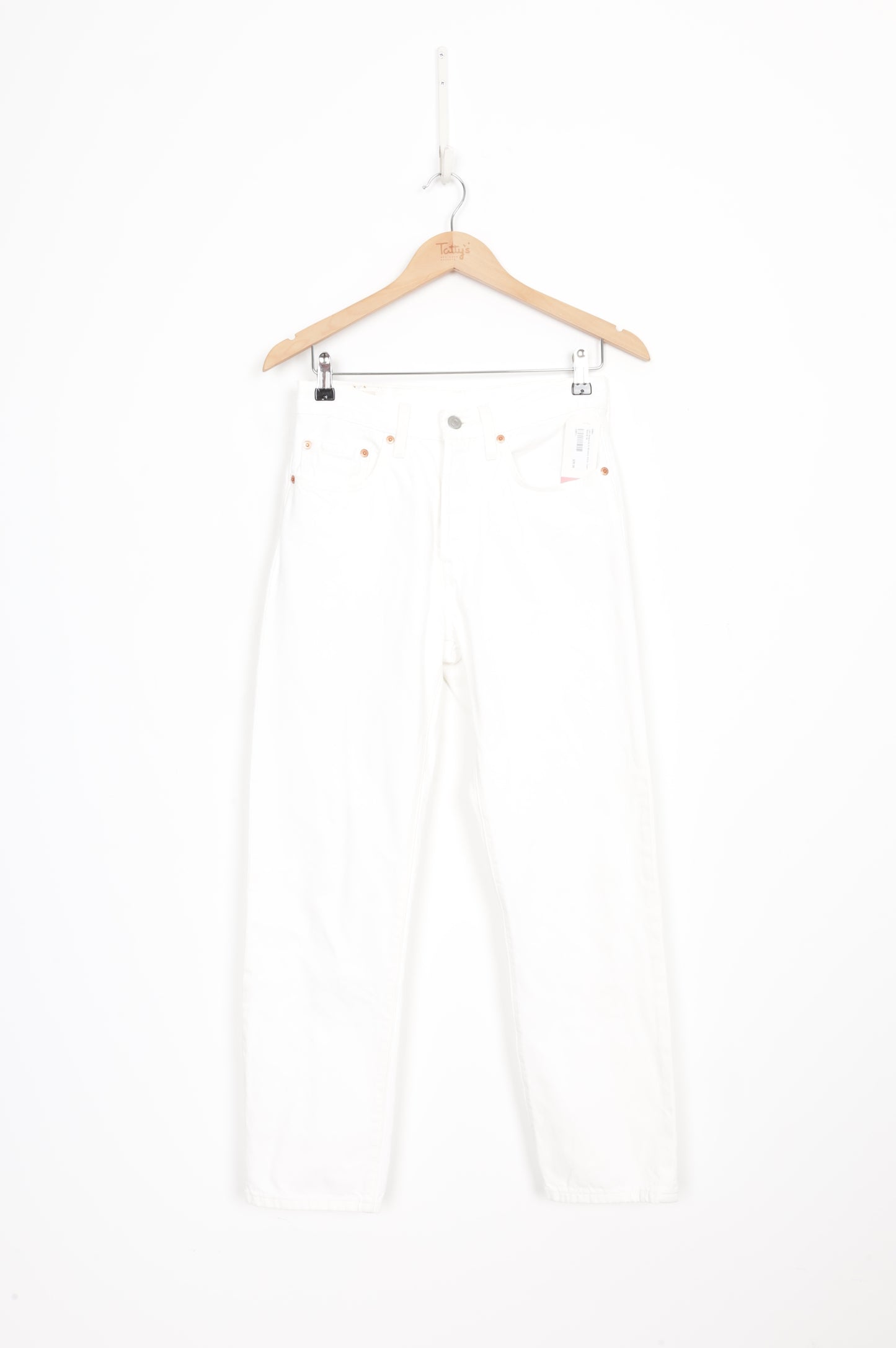 Levi Strauss & Co Womens White Jeans Size W 26