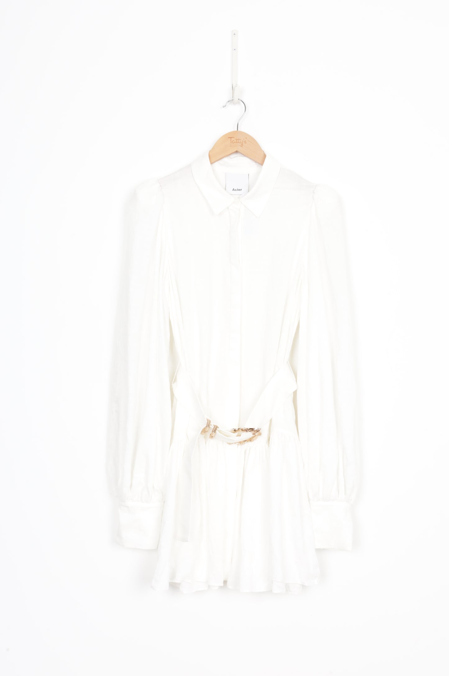 Acler Womens White Dress Size 10