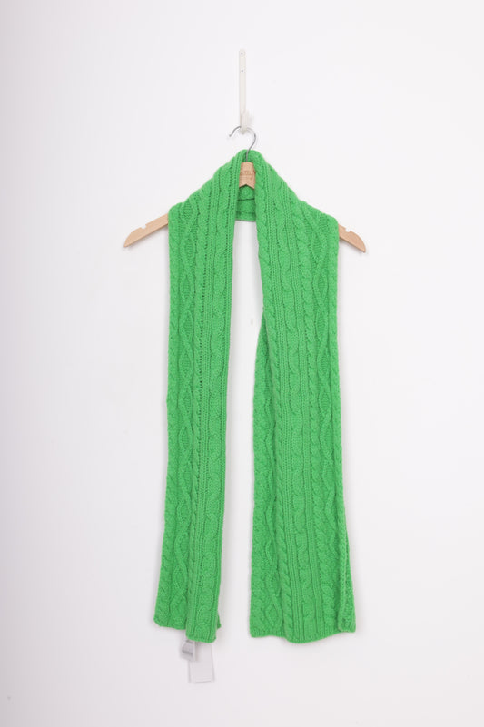Samsoe Samsoe Unisex Green Scarf Size O/S