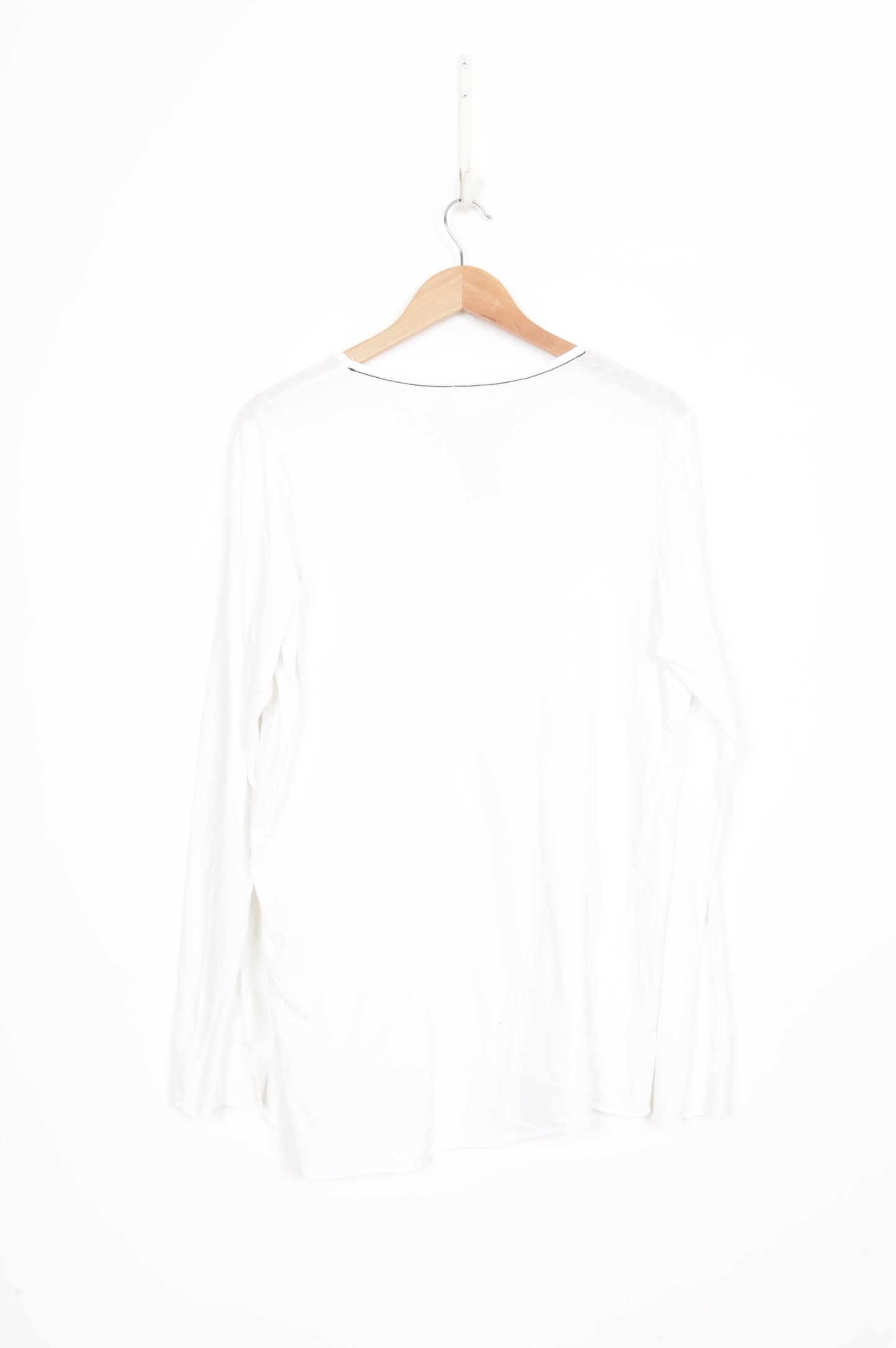 Bassike Womens White Top Size M