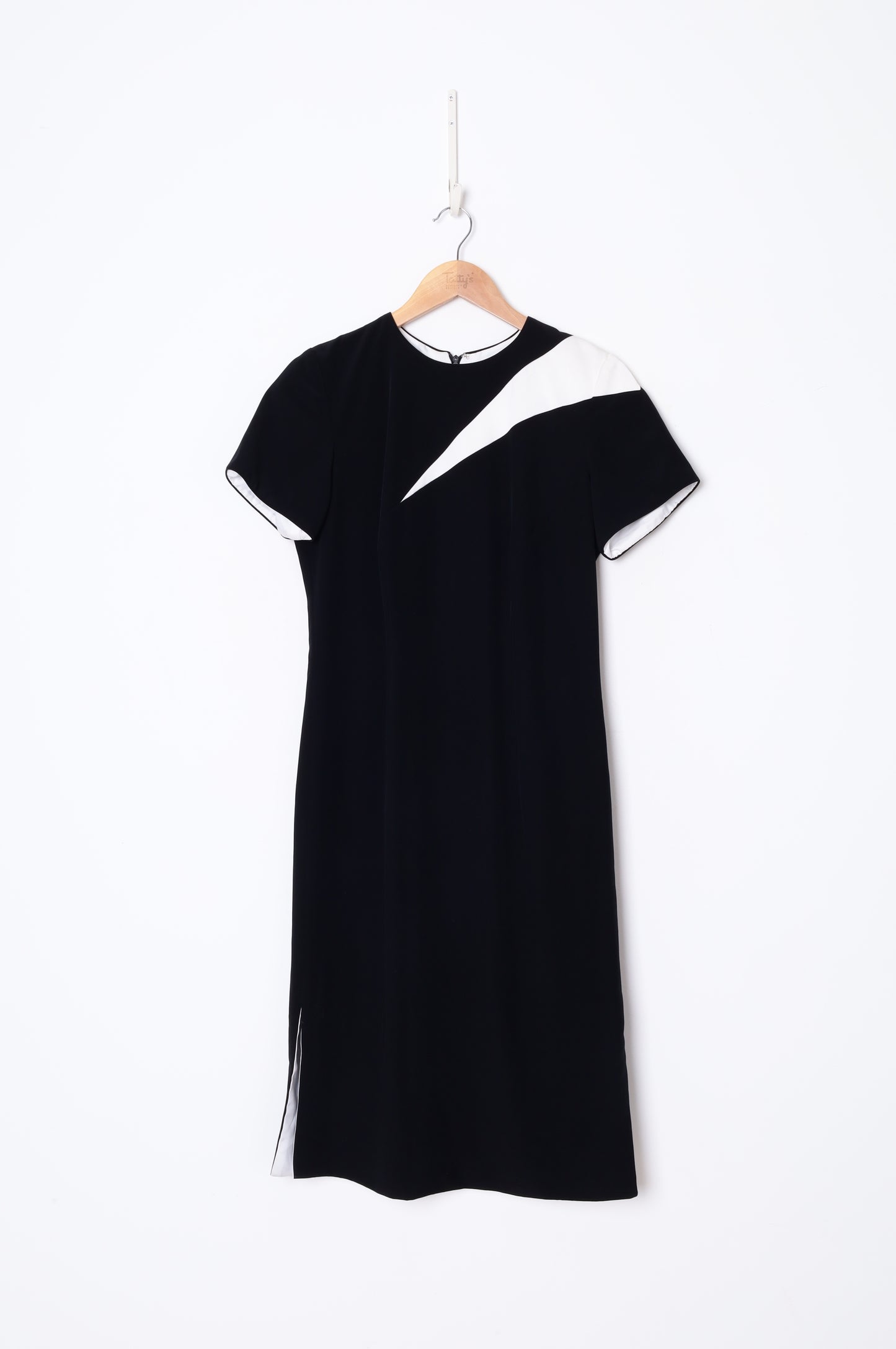 Patrick Steel Couture - Vintage Womens Black Dress Size L