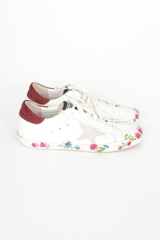 Golden Goose Womens White Sneakers Size EU 40