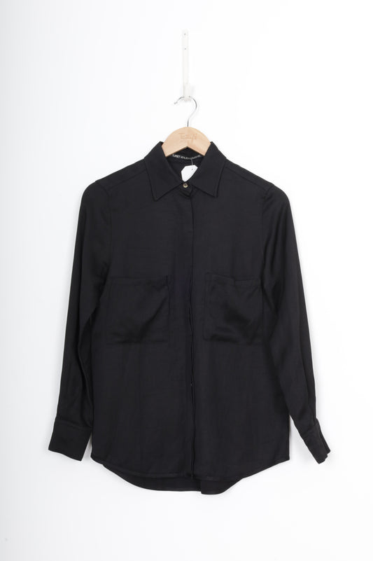 Turet Knuefermann Womens Black Shirt Size XS