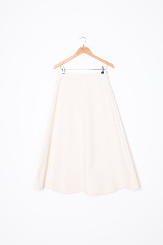 Gregory Womens Cream Maxi Skirt Size 6