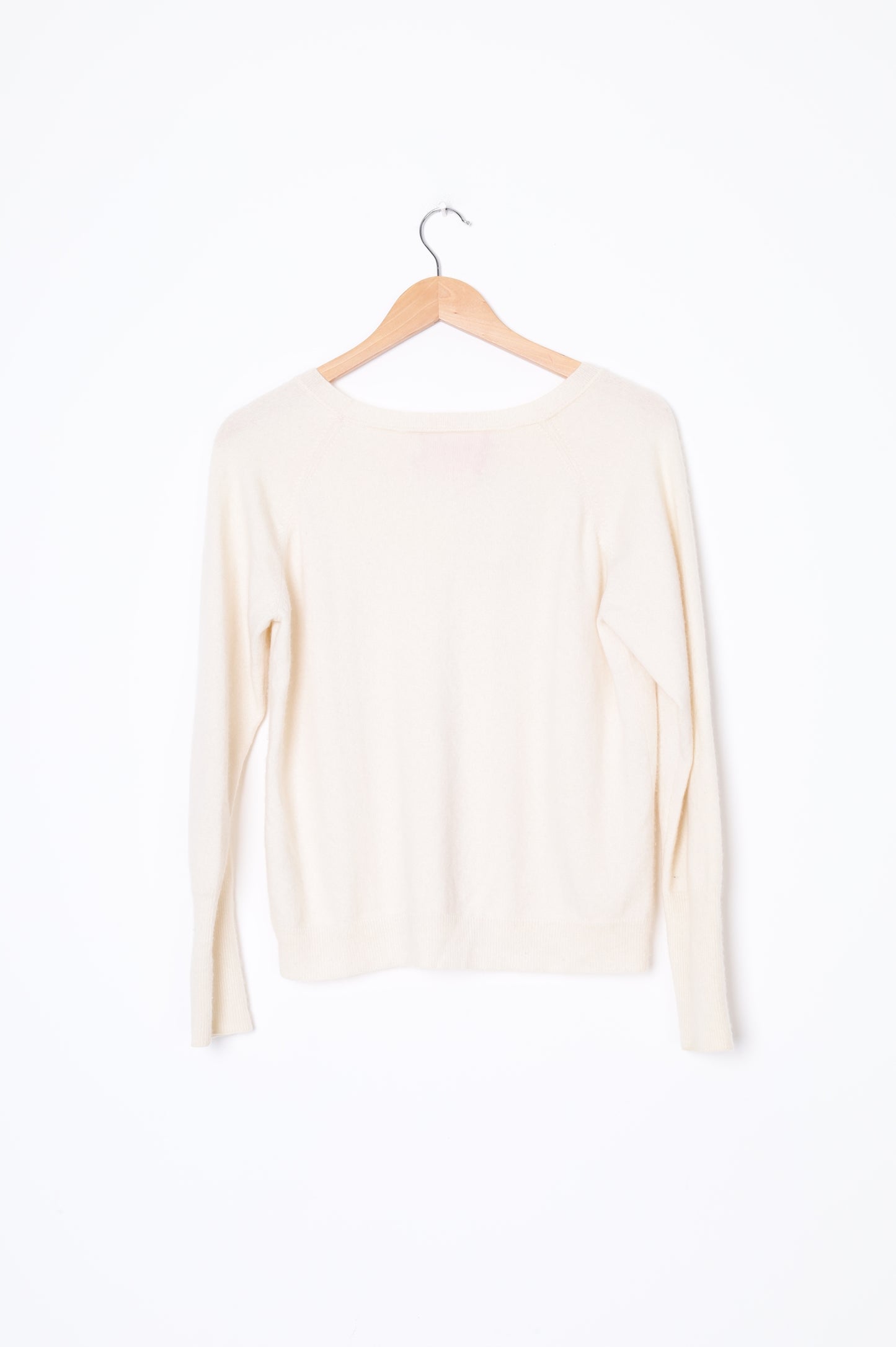 Muse Womens White Jumper Size XS