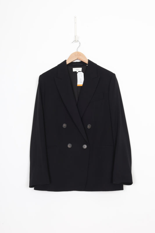 Vince Womens Black Blazer Size 8