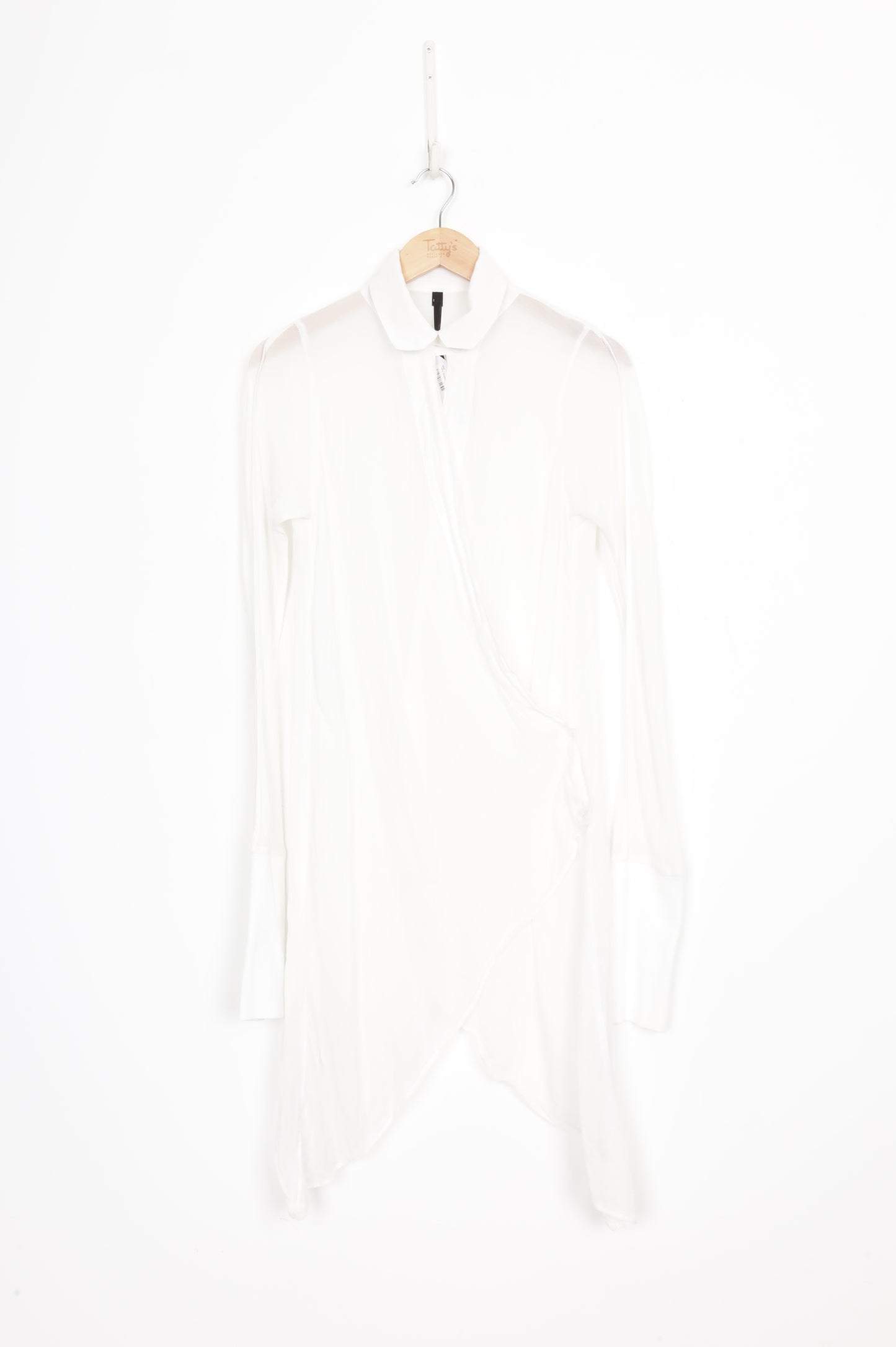 Taylor Womens White Shirt Size S