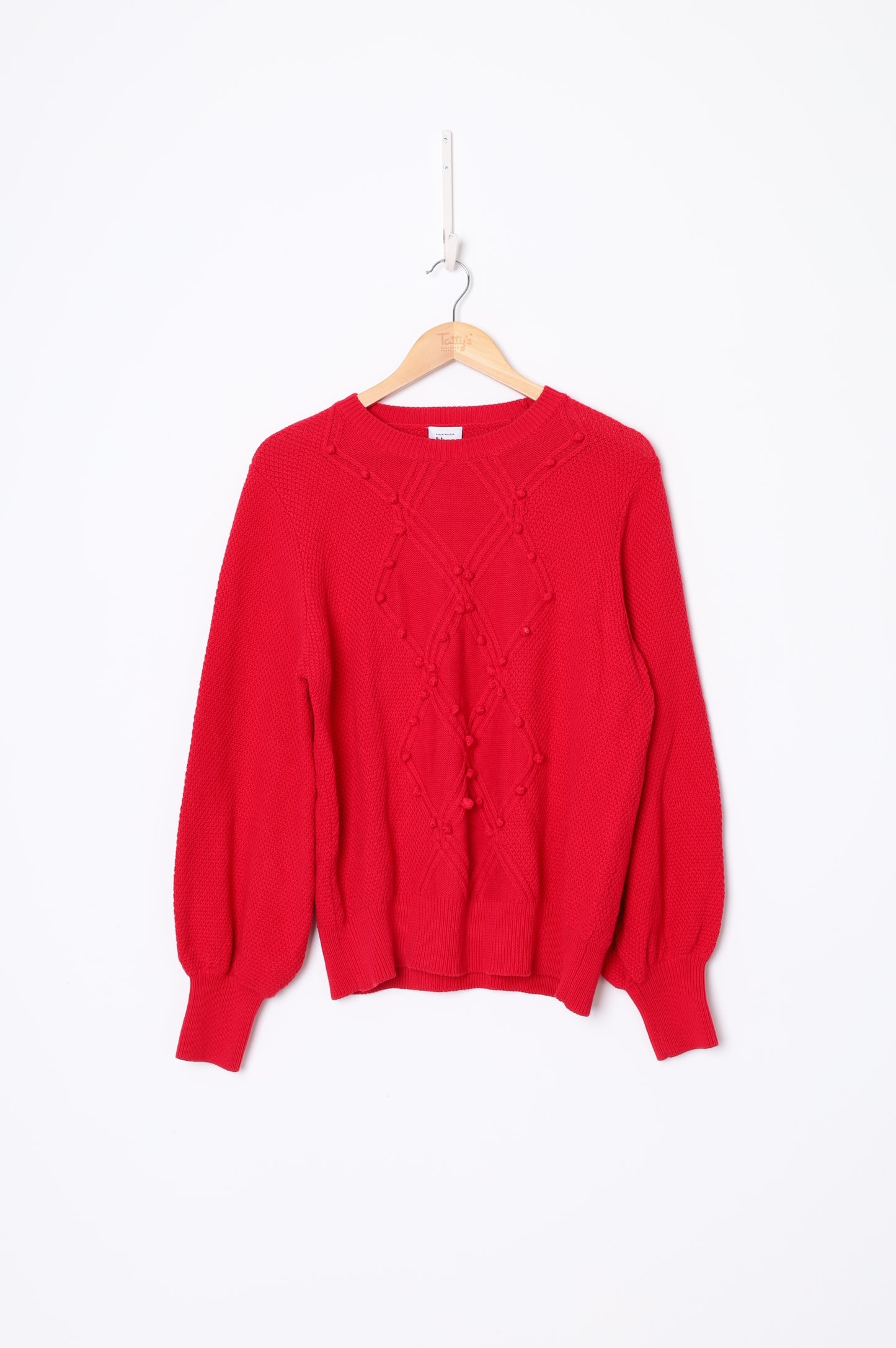 HI There Karen Walker Womens Red Jumper Size L