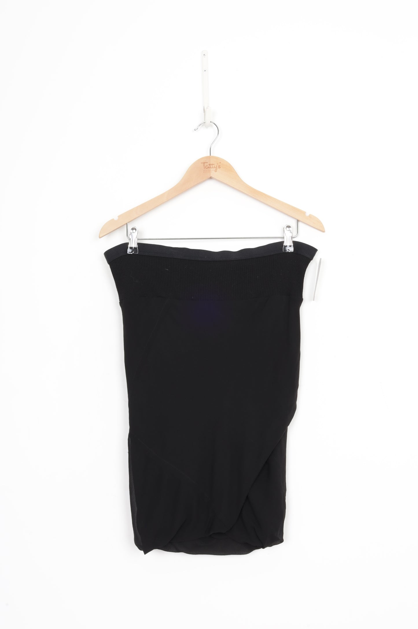 Rick Owens Womens Black Mini Skirt Size 10