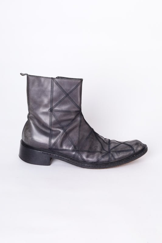 Costume National Homme Mens Grey Boots  Size EU 44