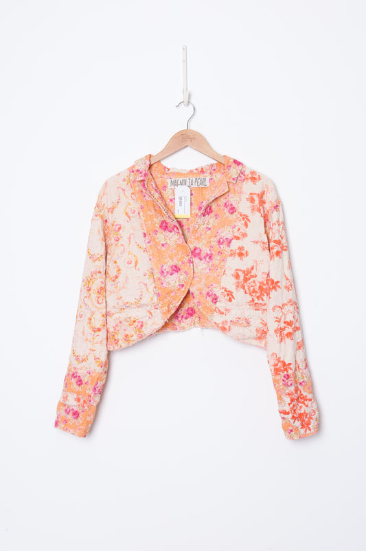 Magnolia Pearl Womens Orange Jacket Size O/S