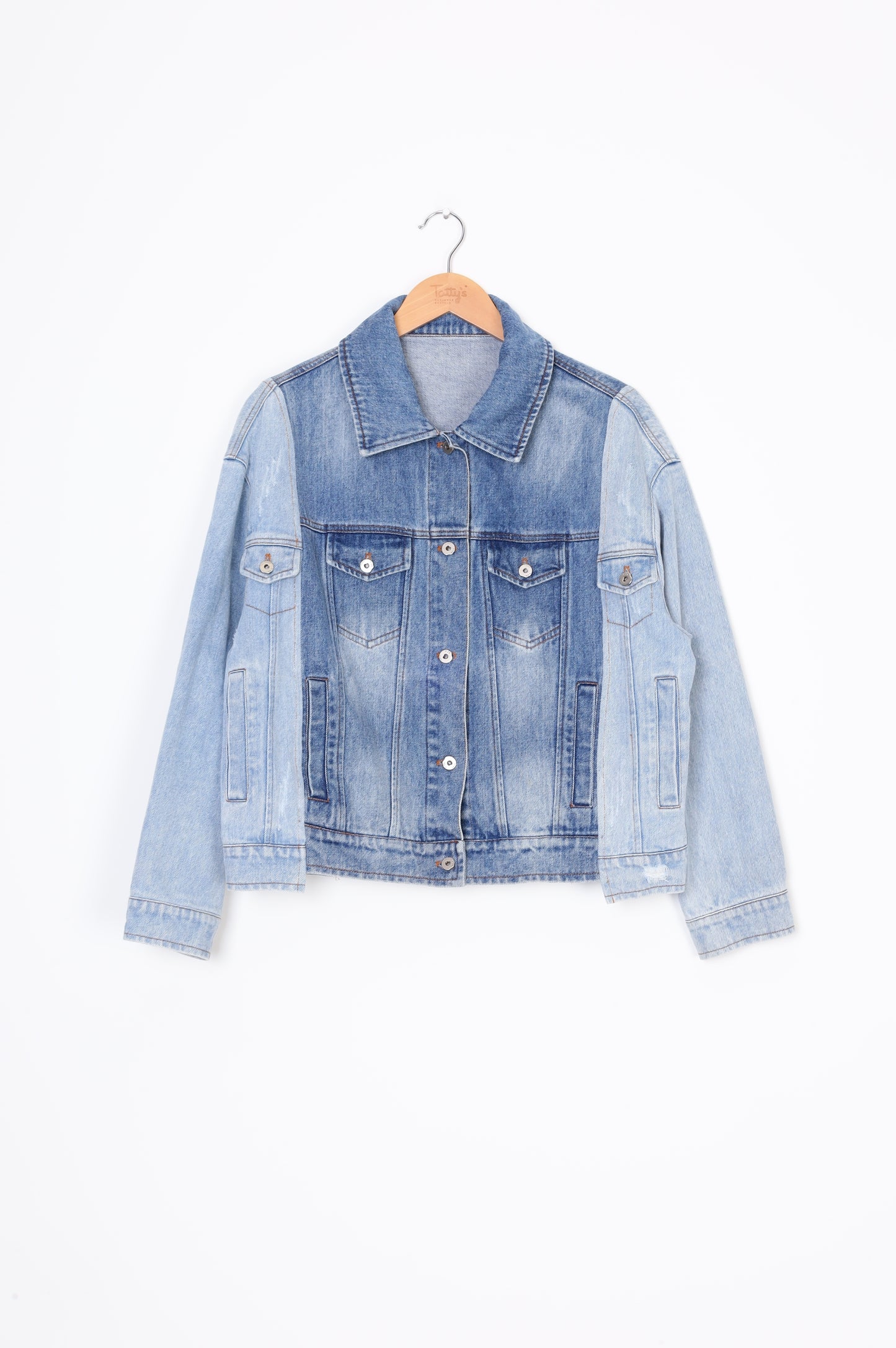 No Label Womens Blue Jacket Size M