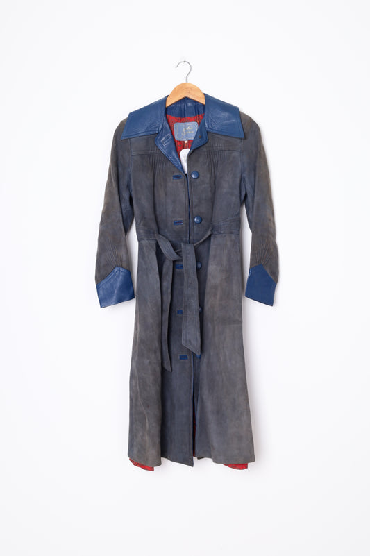Caroline Goodman (Vintage) Womens Grey Coat Size 12