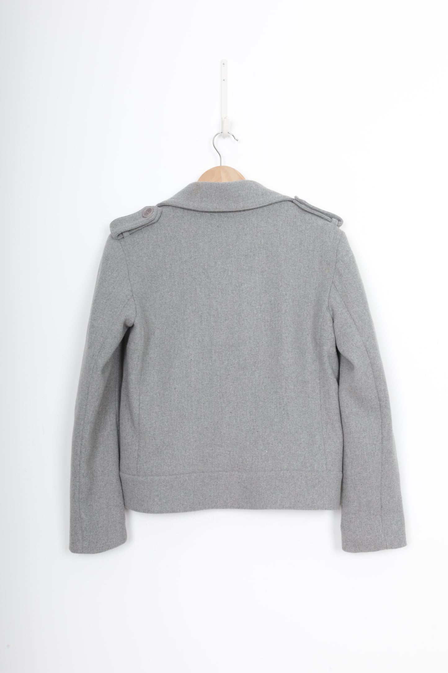 Workshop Womens Grey Jacket Size XS