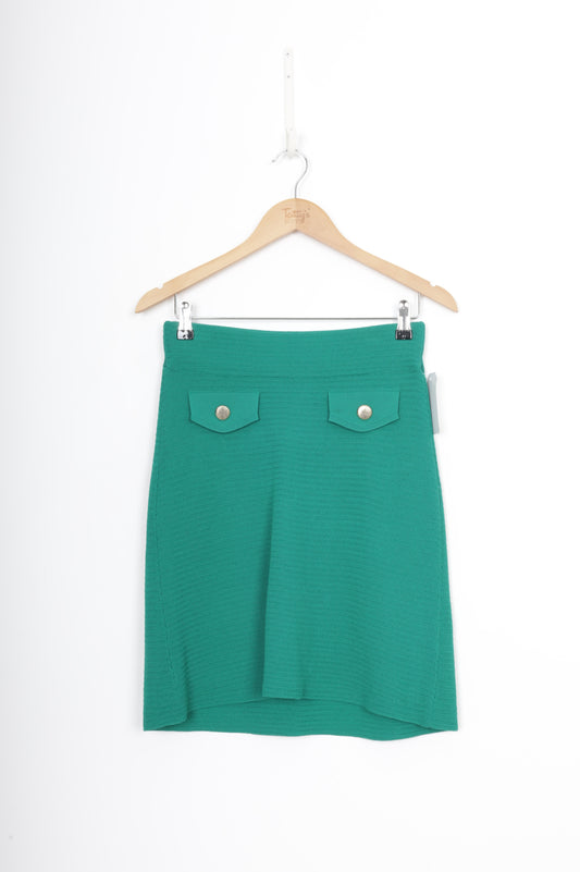 Saba Womens Green Skirt Size S