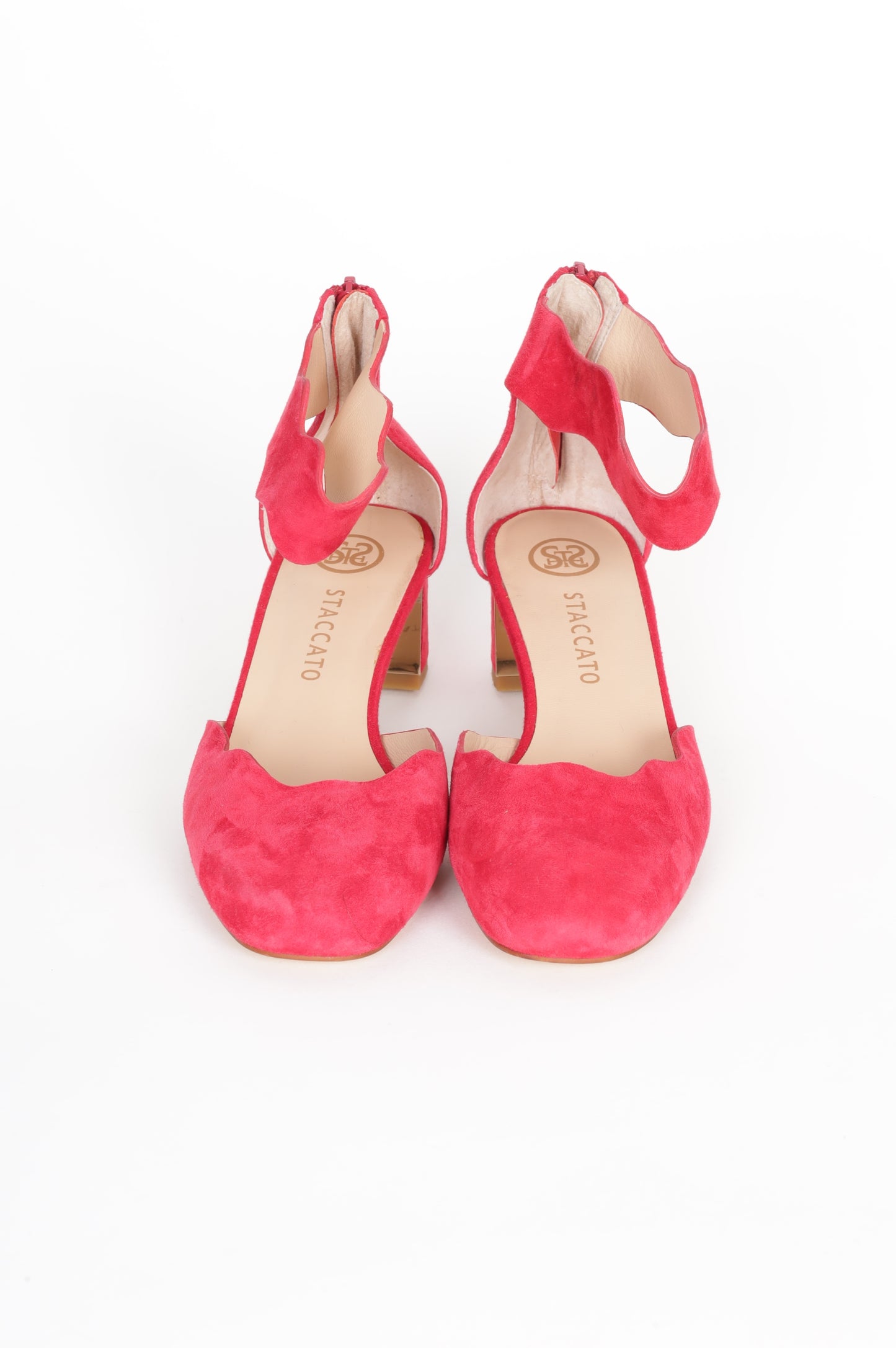 Staccato Womens Red Heels Size EU 38.5