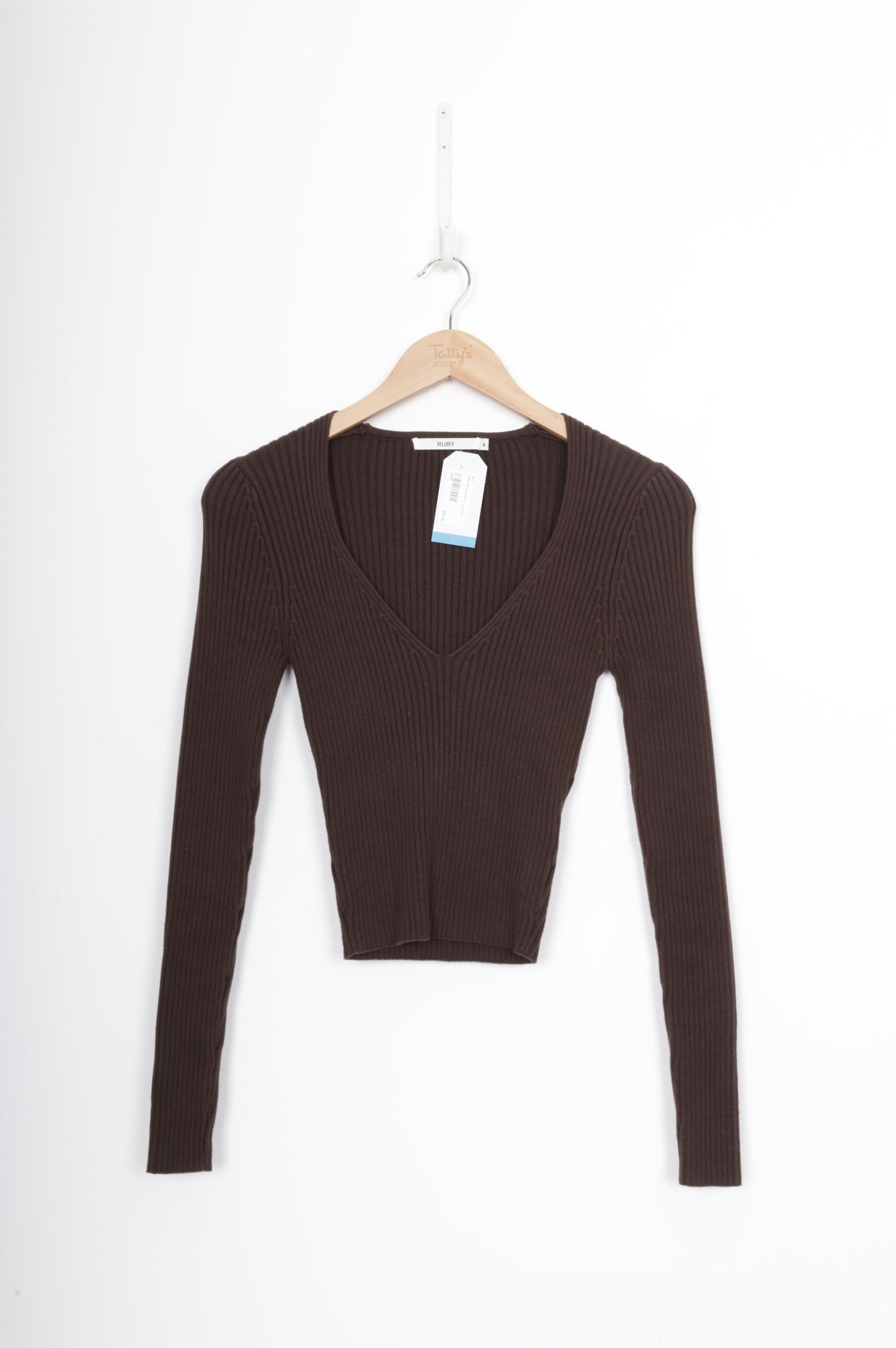 Ruby Womens Brown Top Size 8