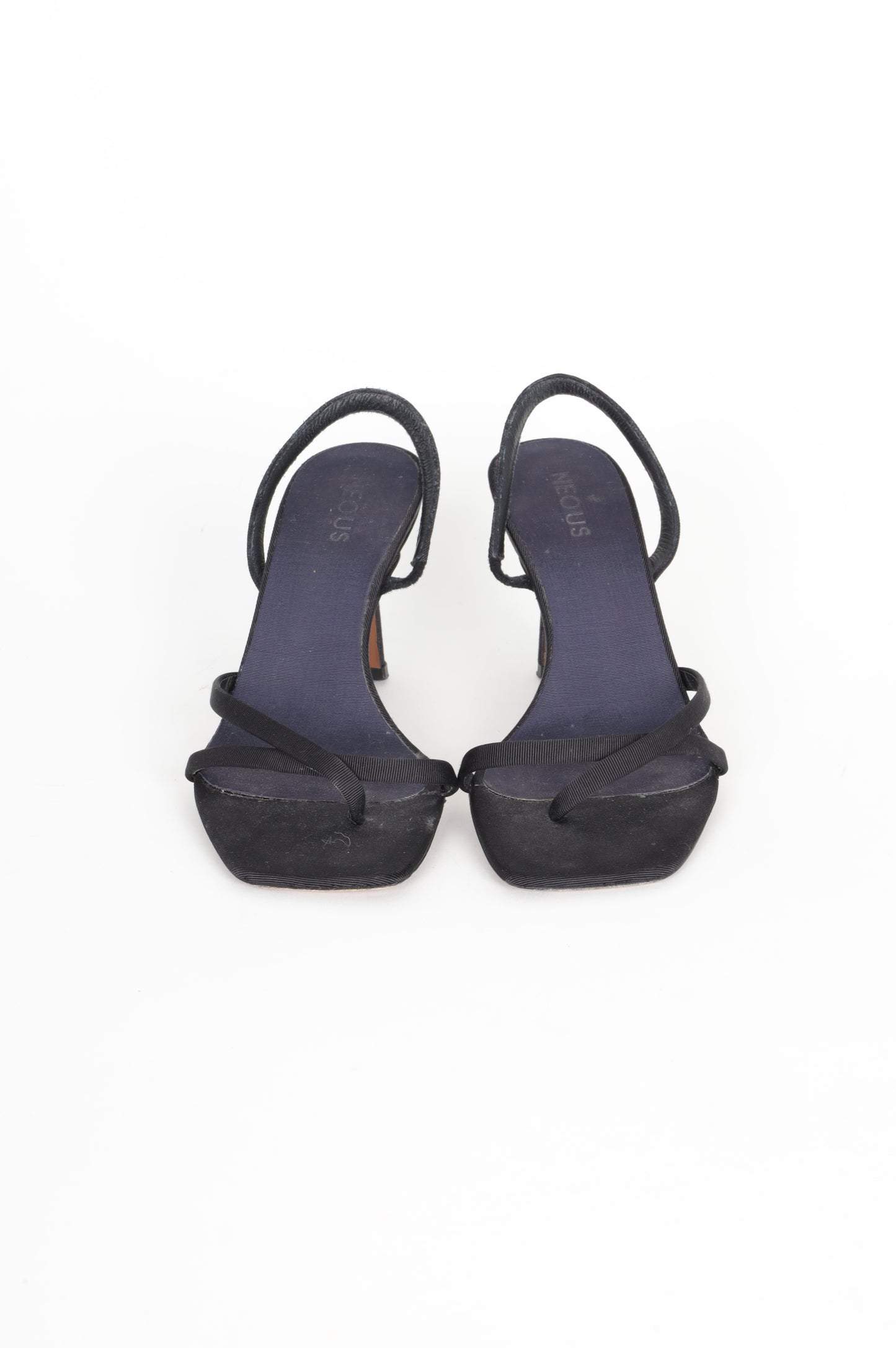 Neous Womens Blue Heels Size EU 35