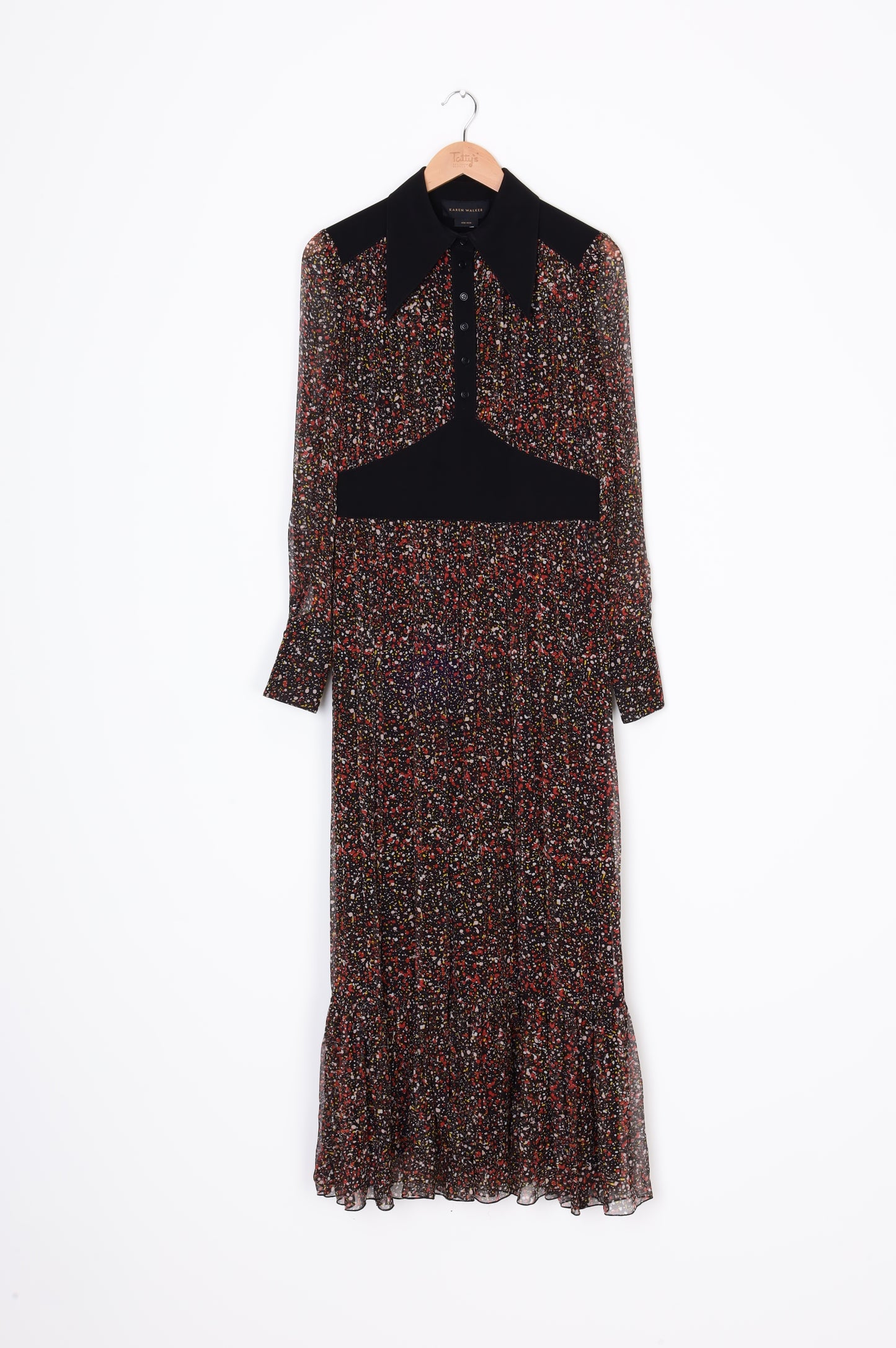 Karen Walker Womens Black Dress Size 10