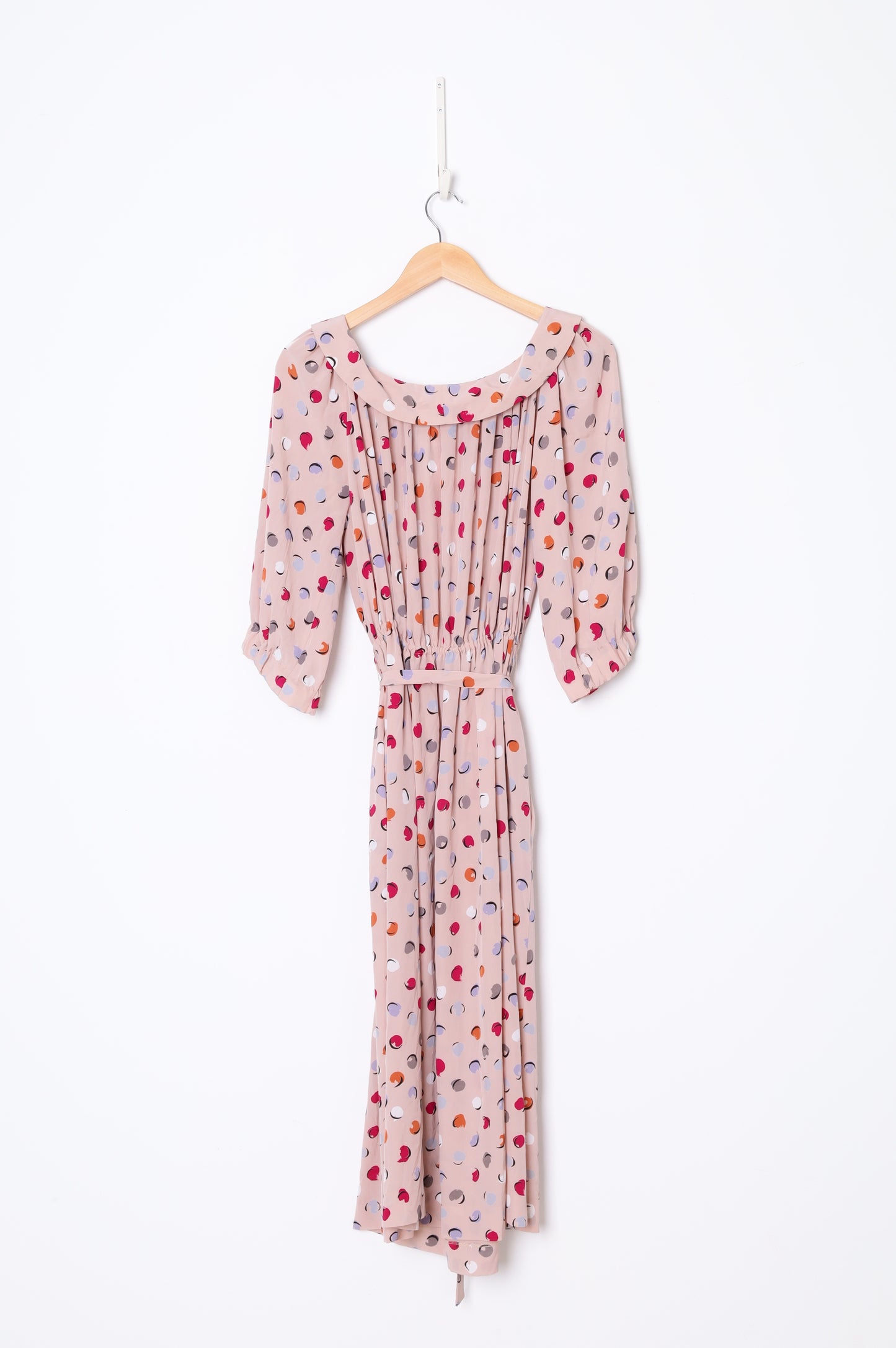 Christian Dior - Vintage Womens Beige Dress Size 10