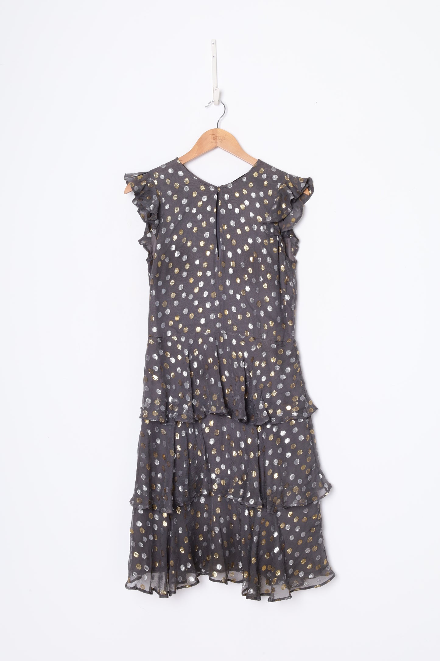 Helen Cherry Womens Grey Dress Size 10