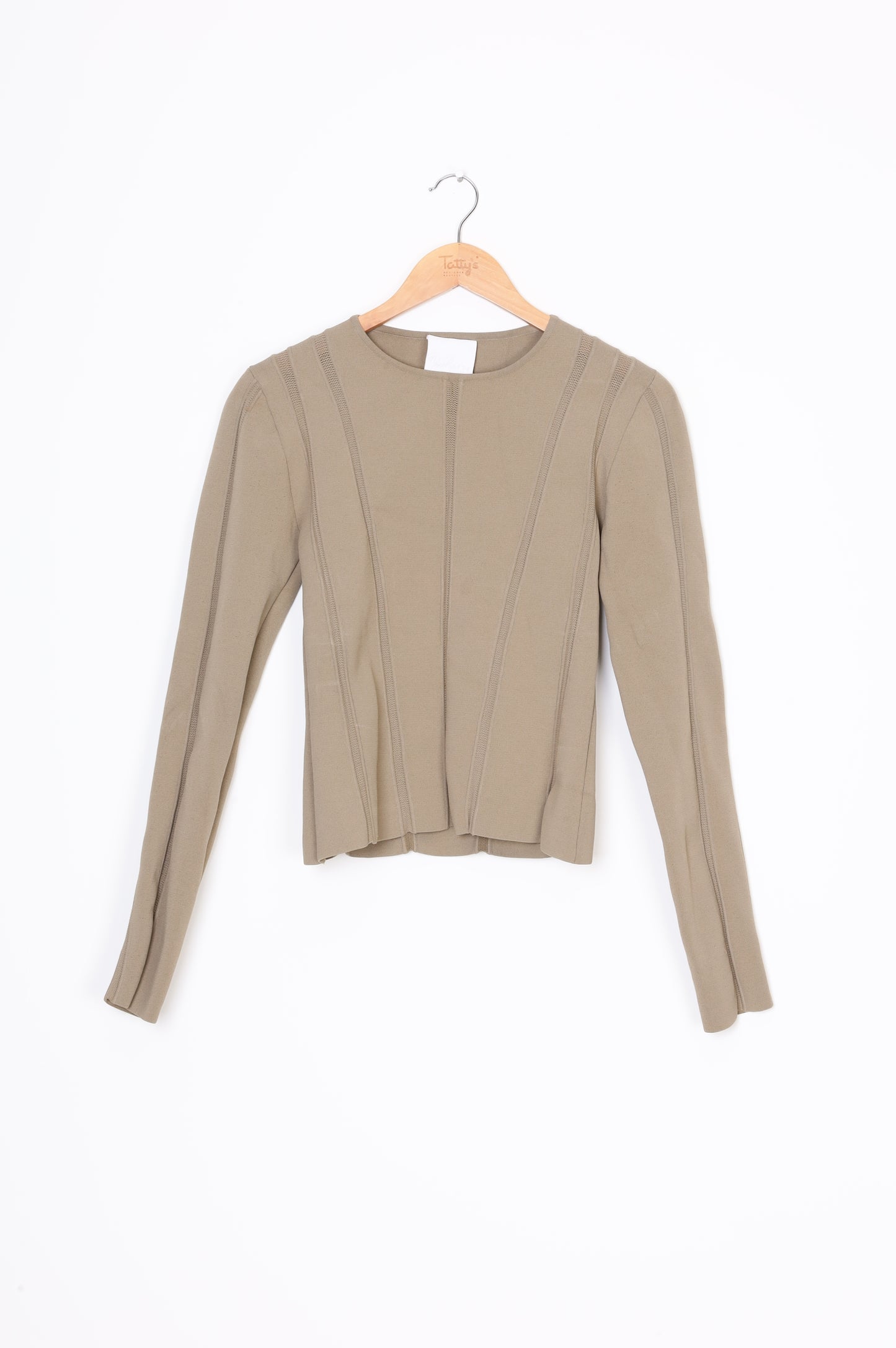 Paris Georgia Womens Green Top Size M