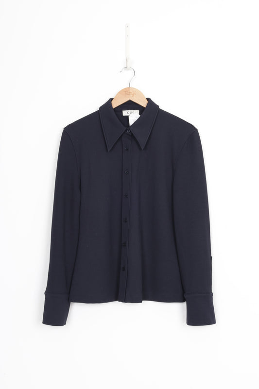 Cos Womens Blue Shirt Size S