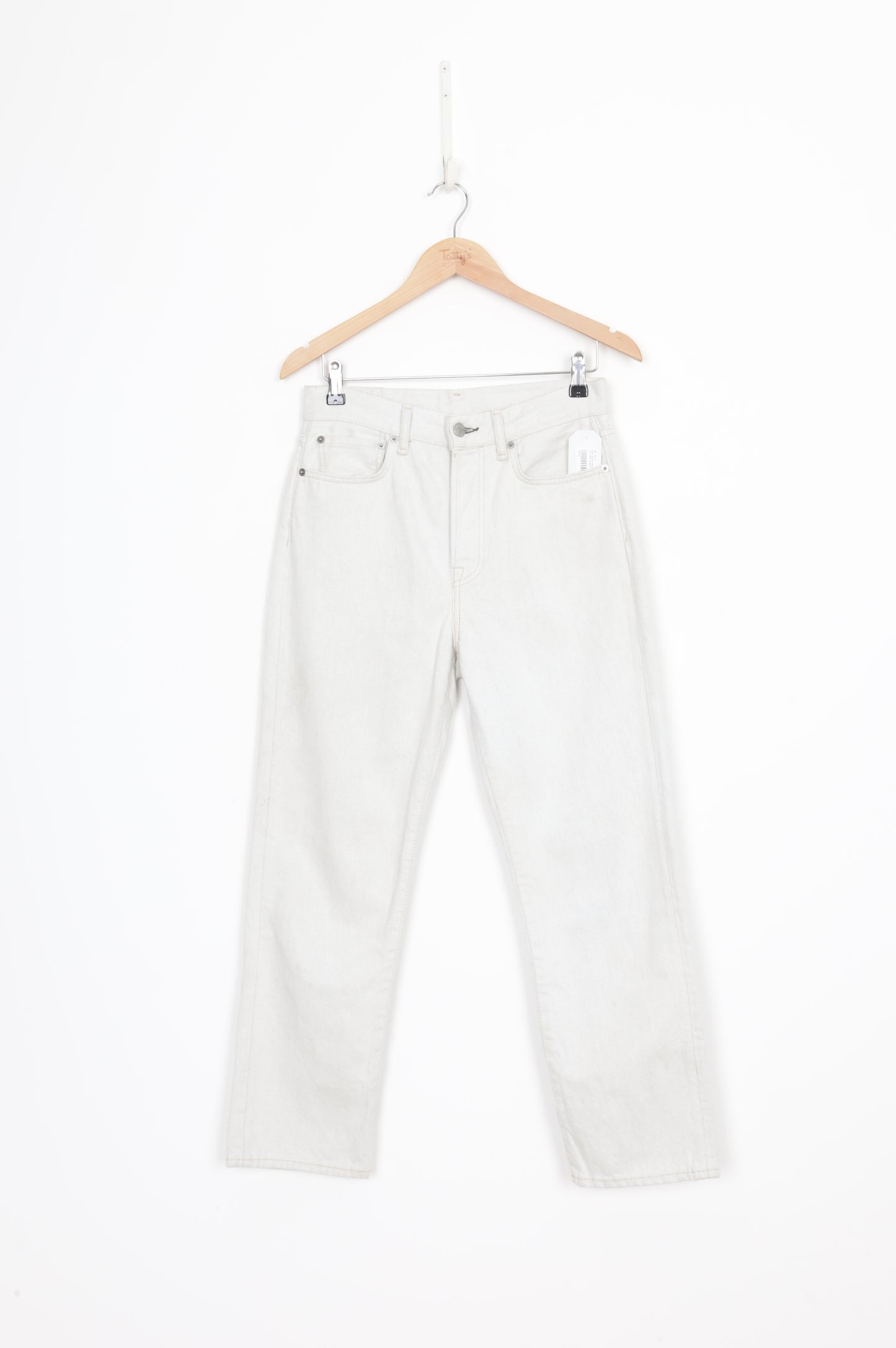 Acne Studios Womens White Jeans Size W 28
