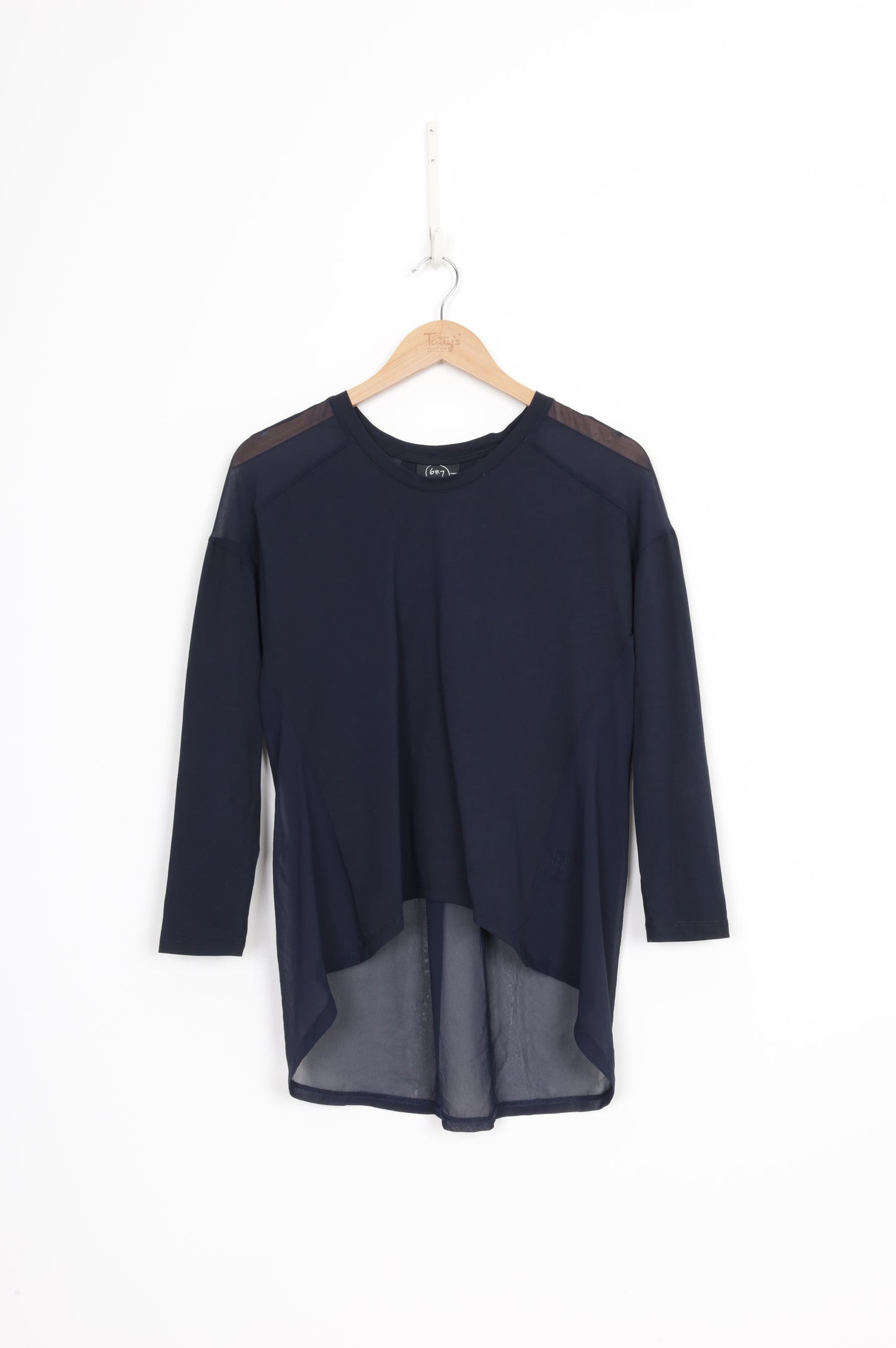 Moochi 6x7 Womens Blue Top Size 6