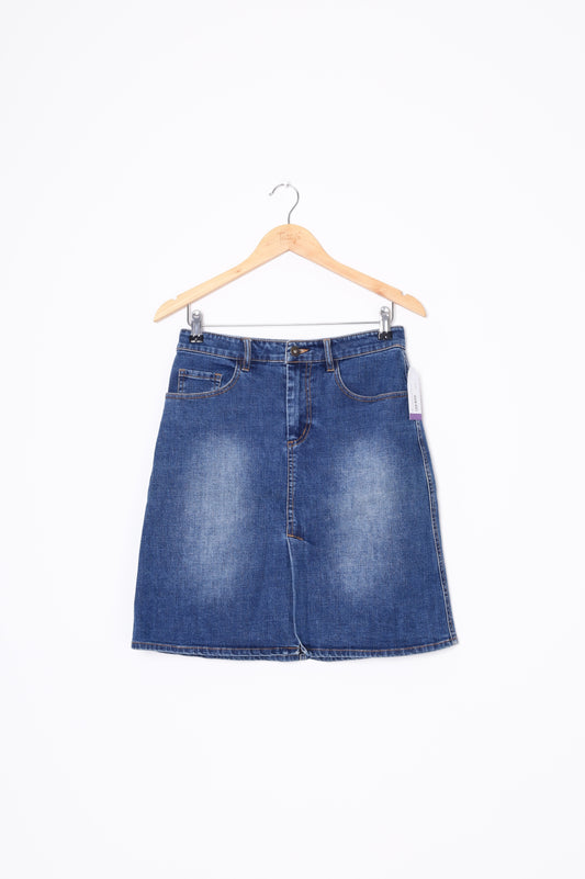 Country Road Womens Blue Skirt Size 6